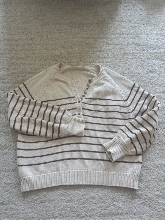 Sezane Sweaters - Sezane Ecru Leontine Jumper
